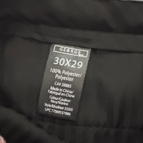 George Women's Navy Trousers LL77 - Picture 9 of 9